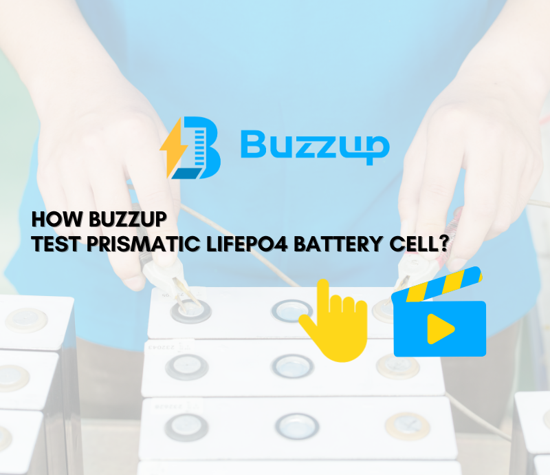 Testing prismatic lifepo4 battery cell
