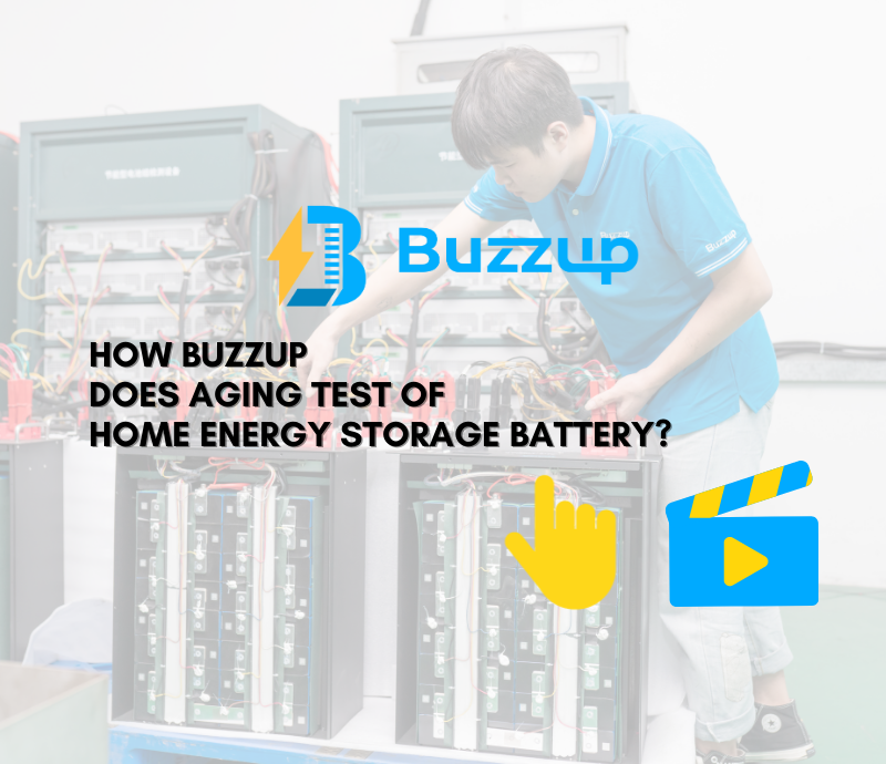 Buzzup testing home energy storage battery