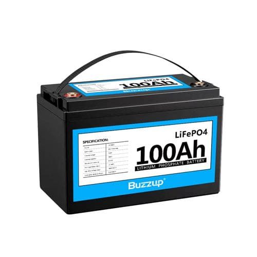 buzzup lifepo4 battery 12v 100ah lithium