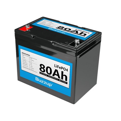 12V 80Ah LiFePO4 battery