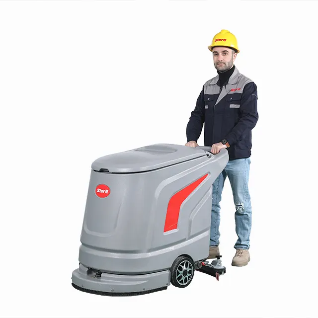 Electric Walk behind Floor Scrubber Cleaning Machine