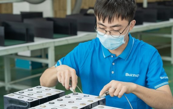 Buzzup's Power Wall Battery Production Line