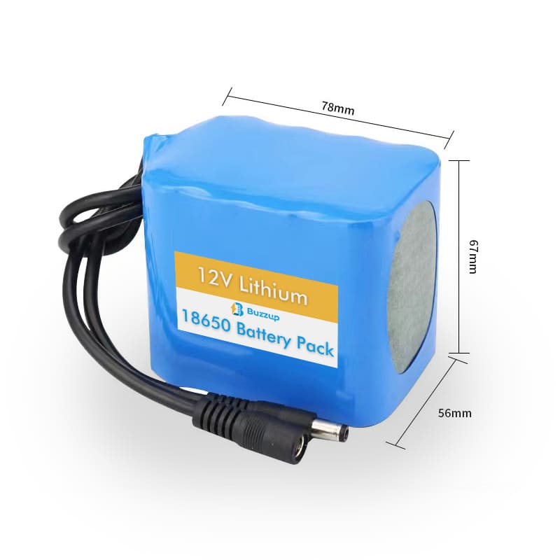 12V 10000mAh 18650 Battery Pack lithium battery (1)
