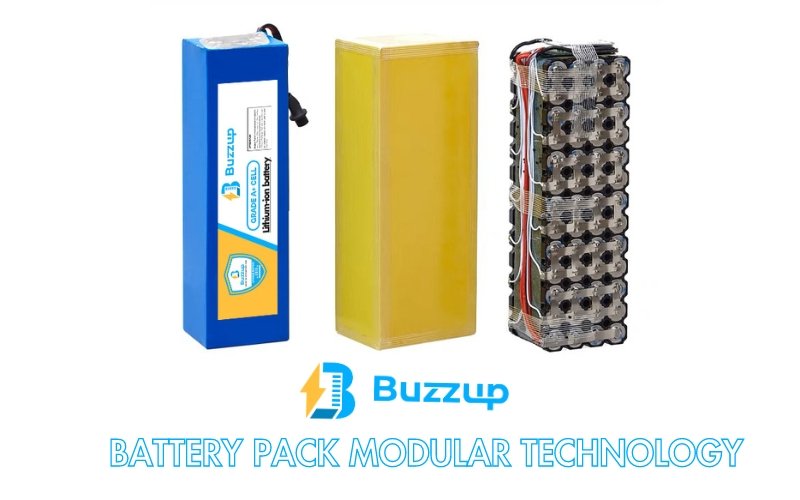 BUZZUP Scooter battery pack modular technology