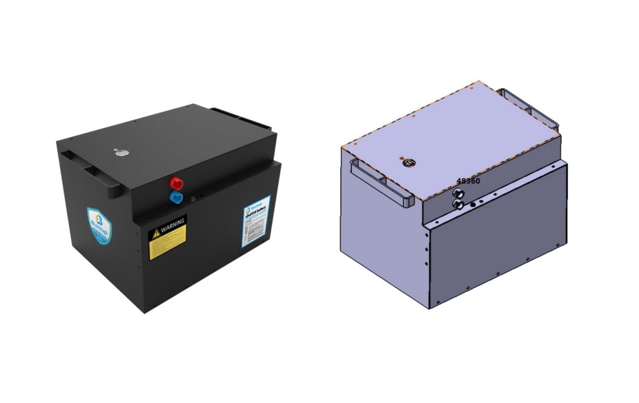 48V 360Ah forklift lithium battery