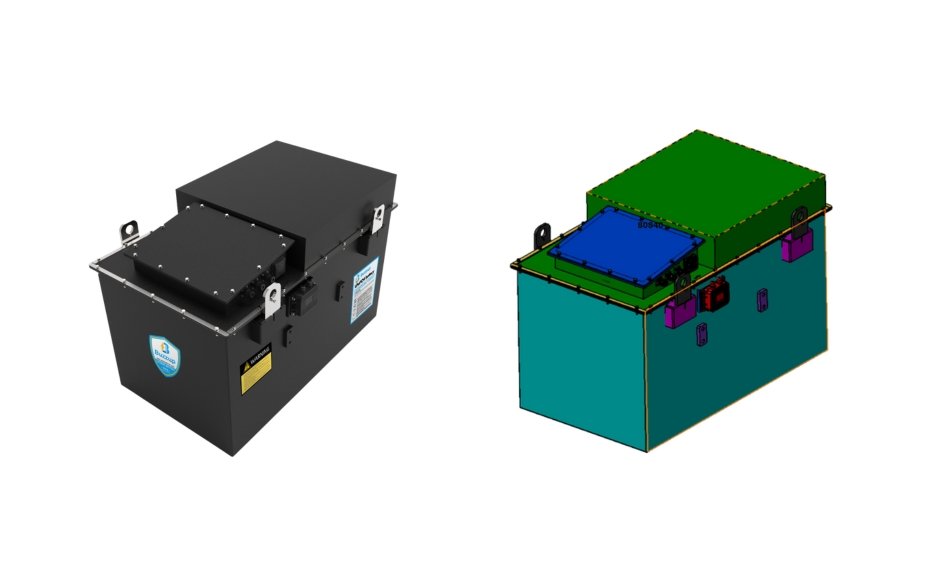 80V 804Ah Forklift lithium Battery